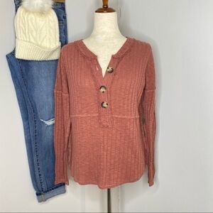 Maurices Henley Long Sleeve size Medium